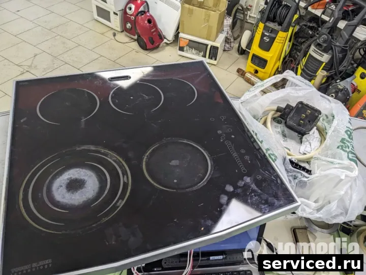 Электрическая плита Gorenje Отсутствует