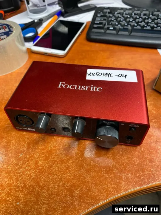 Звуковые карты Focusrite scarlett solo